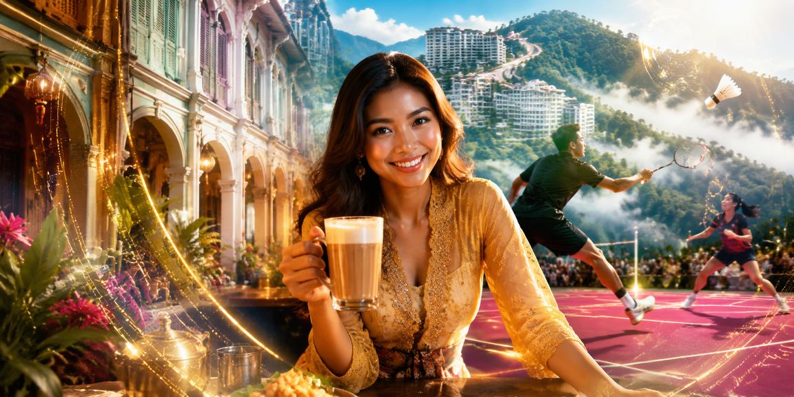 Suasana kasino mewah Genting Highlands dengan meja roulette berkilat